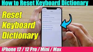 How to Reset Keyboard on Iphone